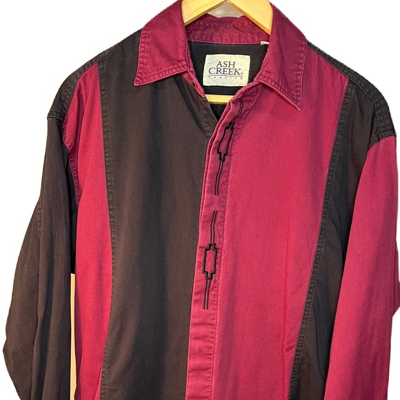 Ash Creek button up shirt Vintage M - Picture 6 of 9